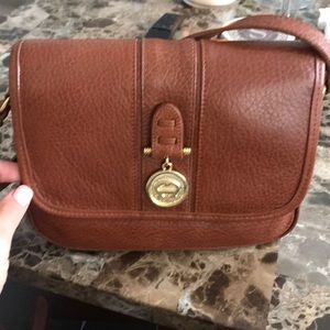 Brown Etienne Aigner Crossbody bag.